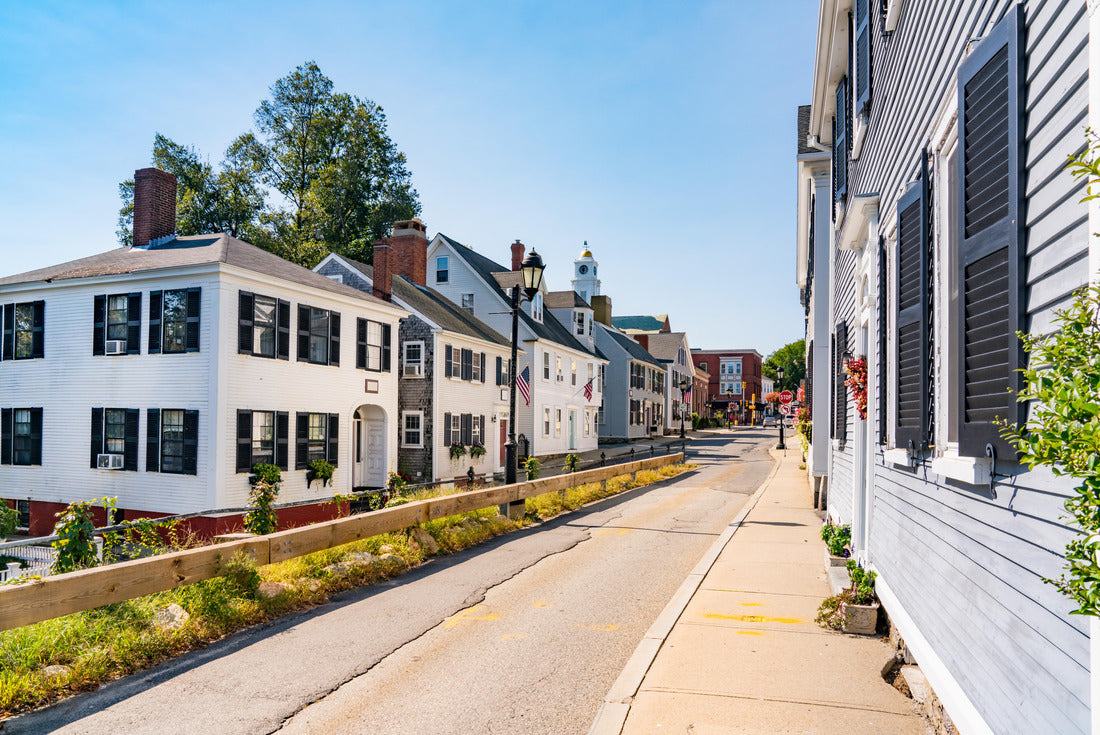 Historic homes in Plymouth, Massachusetts 2000pc Puzzle