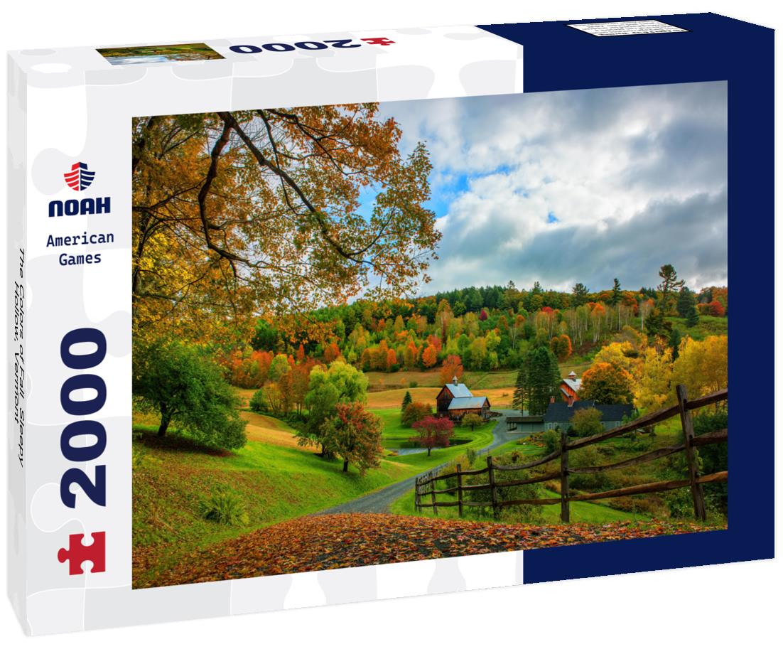 The Colors of Fall_Sleepy Hollow, Vermont 2000pc Puzzle