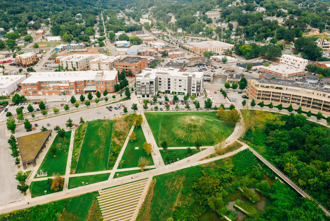Drone View Chattanooga Tennessee Downtown 2000pc Puzzle