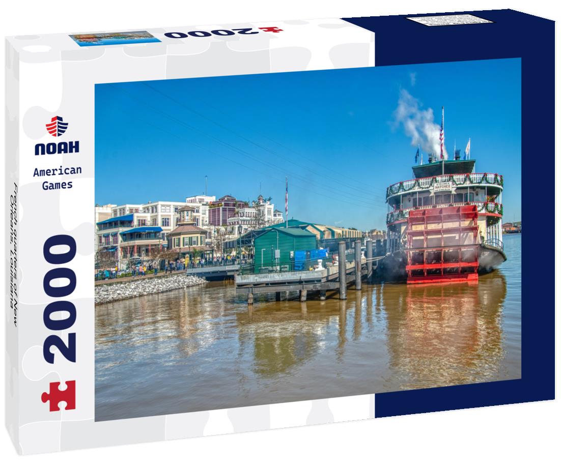 French quarters of New Orleans, Louisiana 2000pc Puzzle