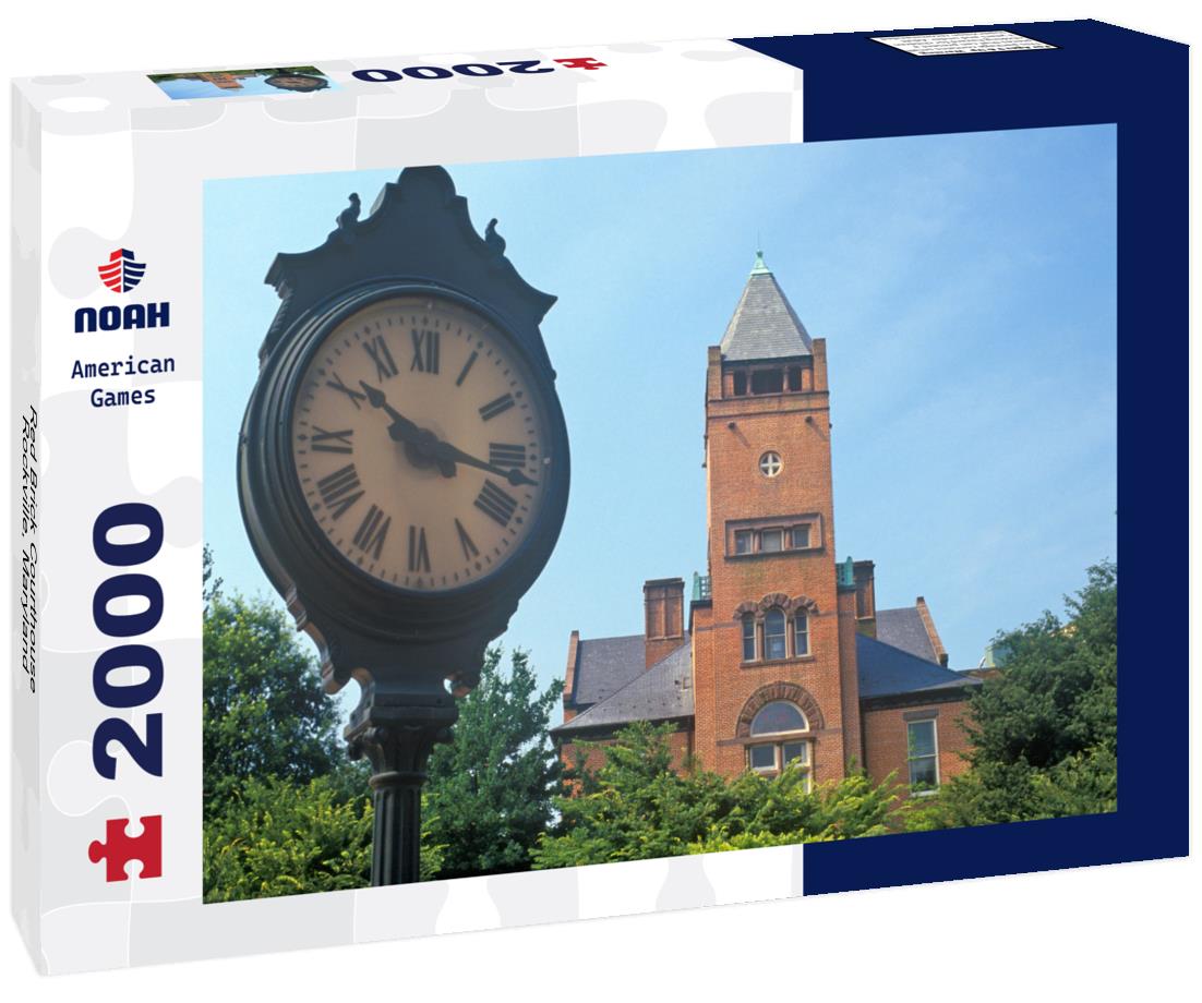 Red Brick Courthouse, Rockville, Maryland 2000pc Puzzle