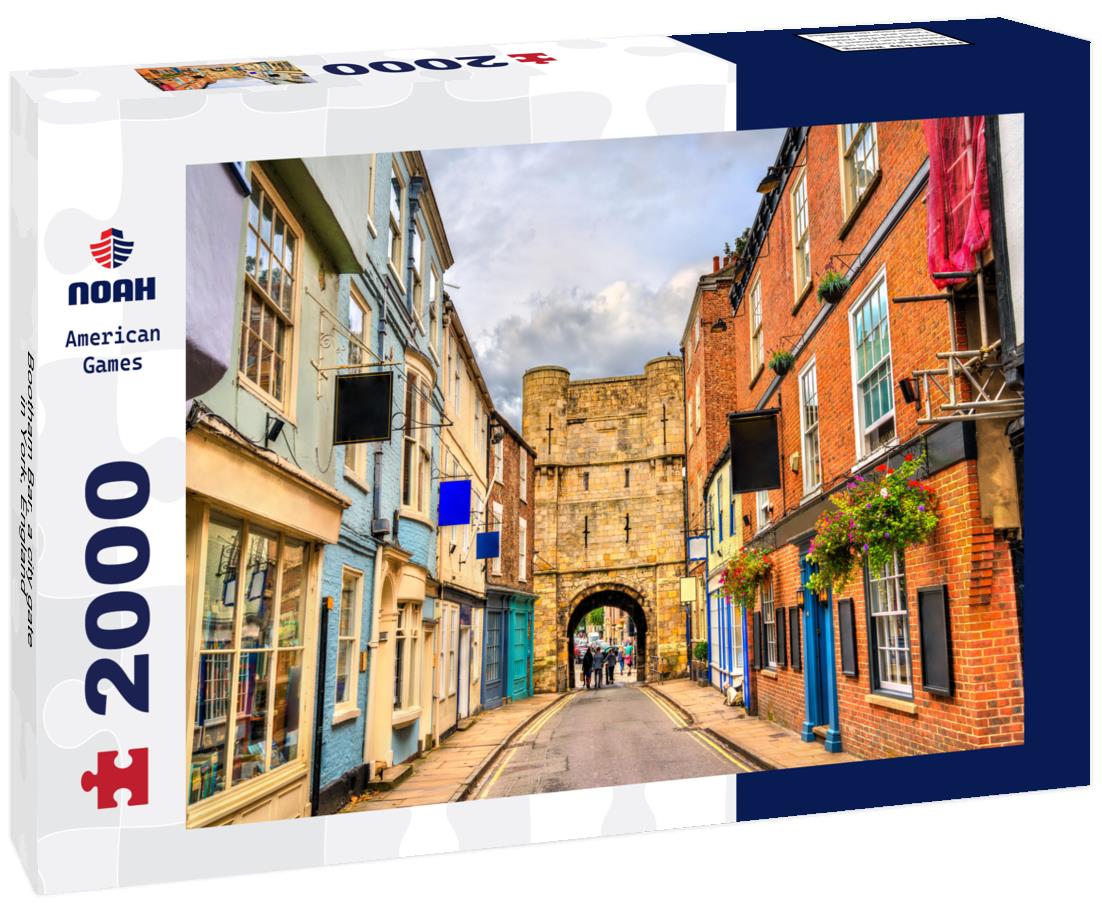 Noah Jigsaw Puzzle Bootham Bar, a city gate in York, England 2000 pieces