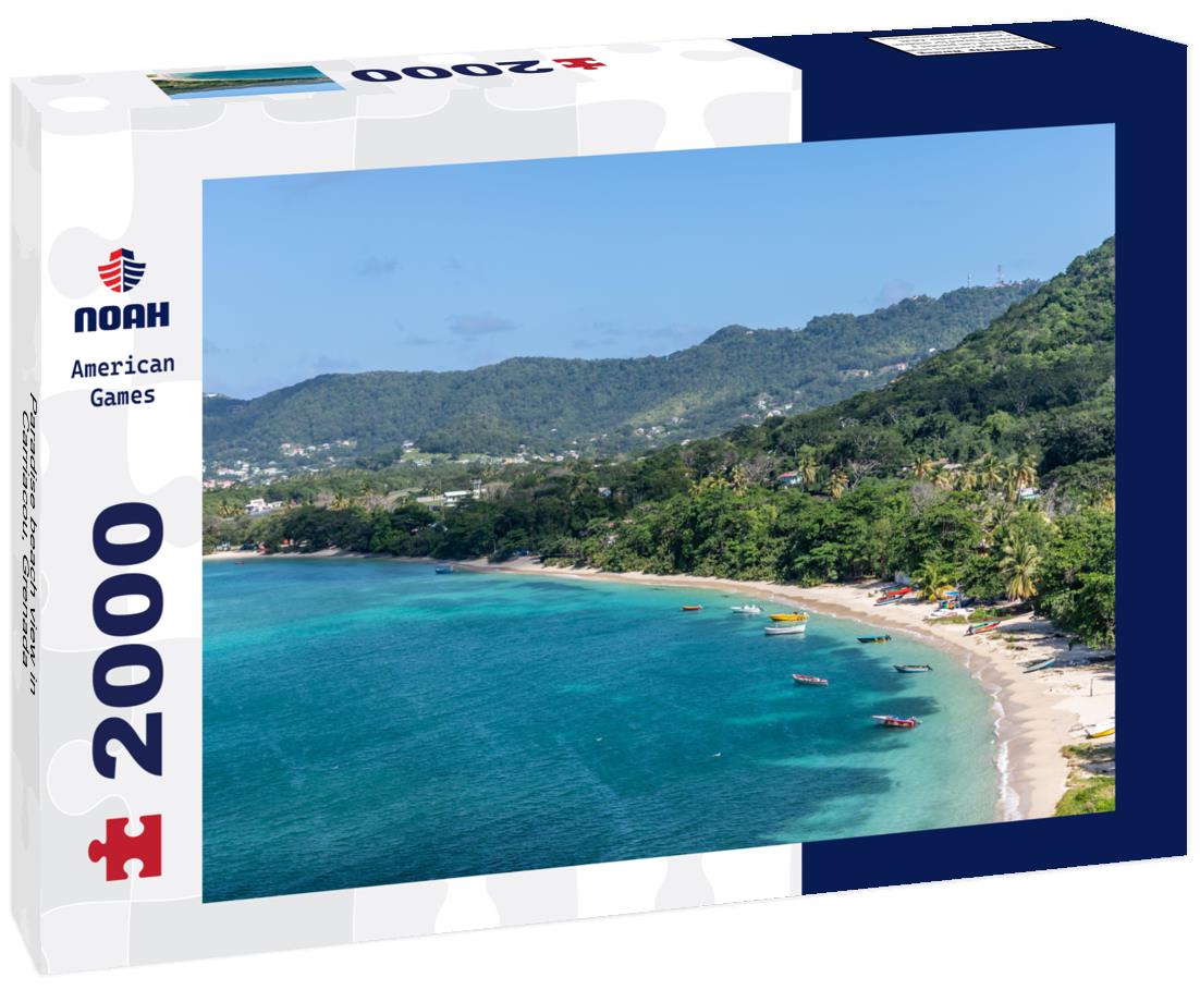 Paradise beach view in Carriacou, Grenada 2000pc Puzzle