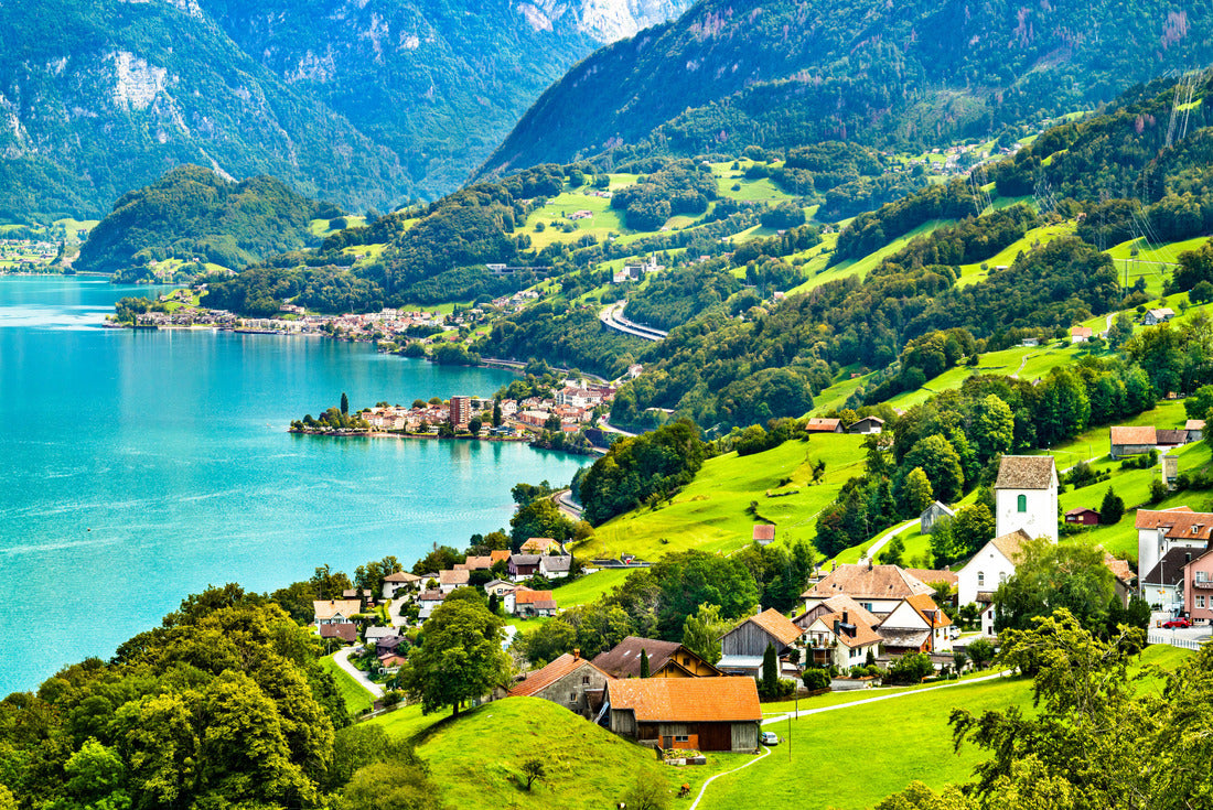 Landscape at Walensee Lake in Switzerland 2000pc Puzzle