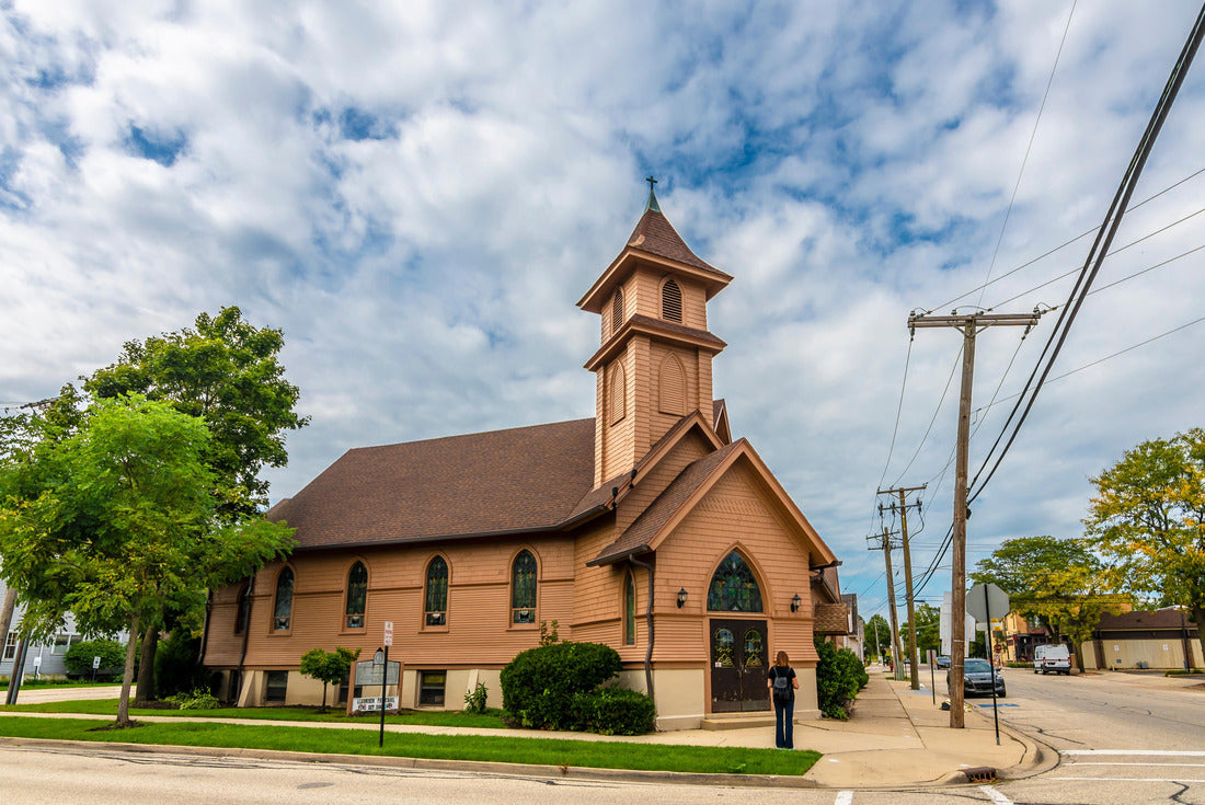 Street view in Algonquin Town of Illinois 2000pc Puzzle