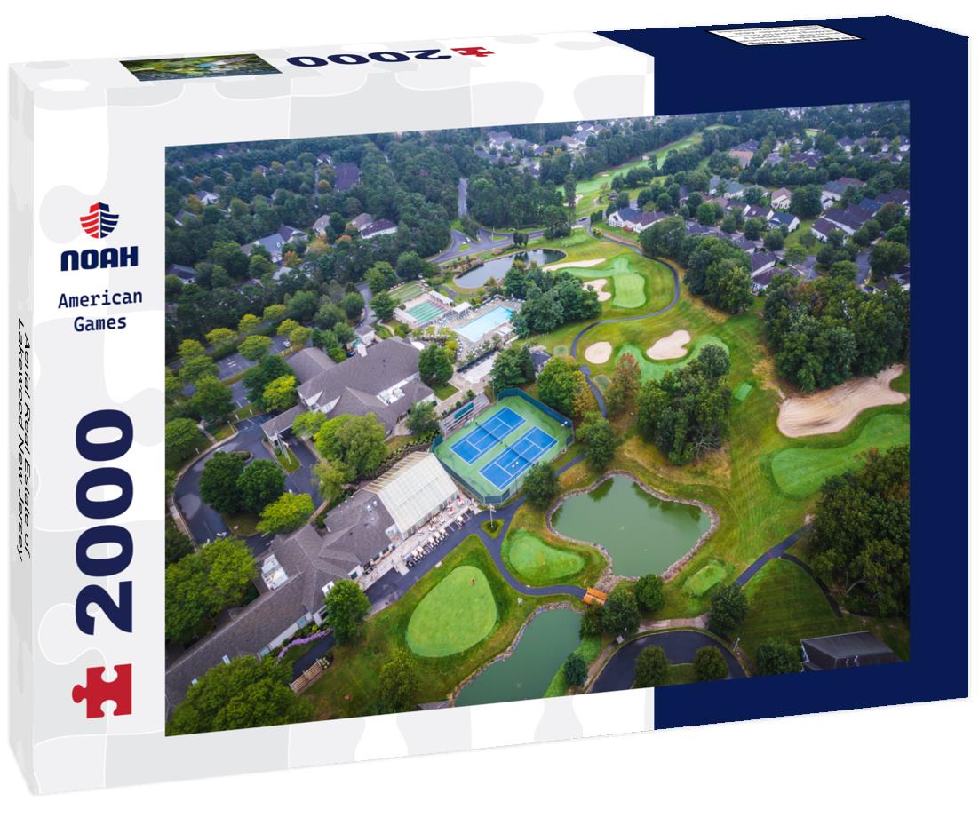 Aerial Real Estate of Lakewood New Jersey 2000pc Puzzle