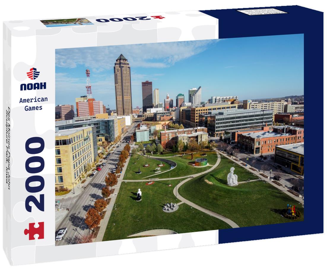Des Moines Papa John Sculpture Park, Iowa 2000pc Puzzle