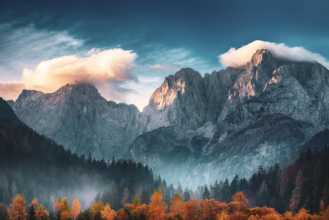 Noah Jigsaw Puzzle Triglav mountain peak at sunrise Slovenia 2000 pieces