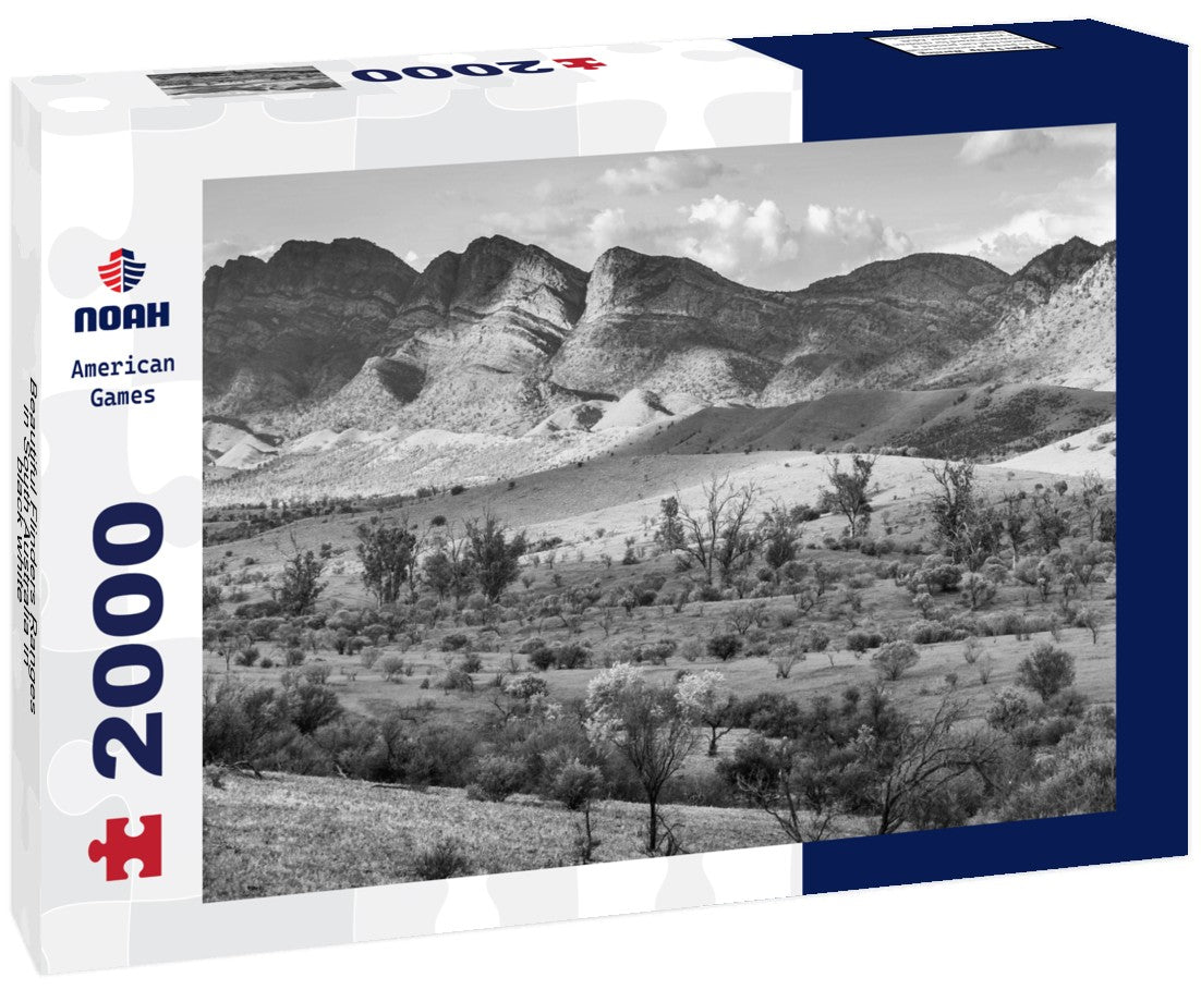 Beautiful Flinders Ranges in South Australia 2000pc PuzzleBlack and White