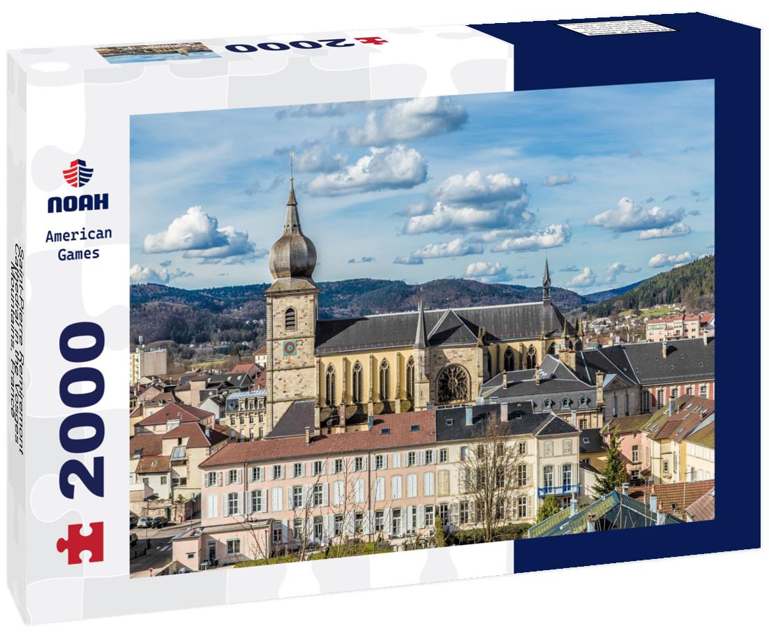 Saint-Pierre Remiremont Cathedral in the Vosges Mountains, France 2000pc Puzzle