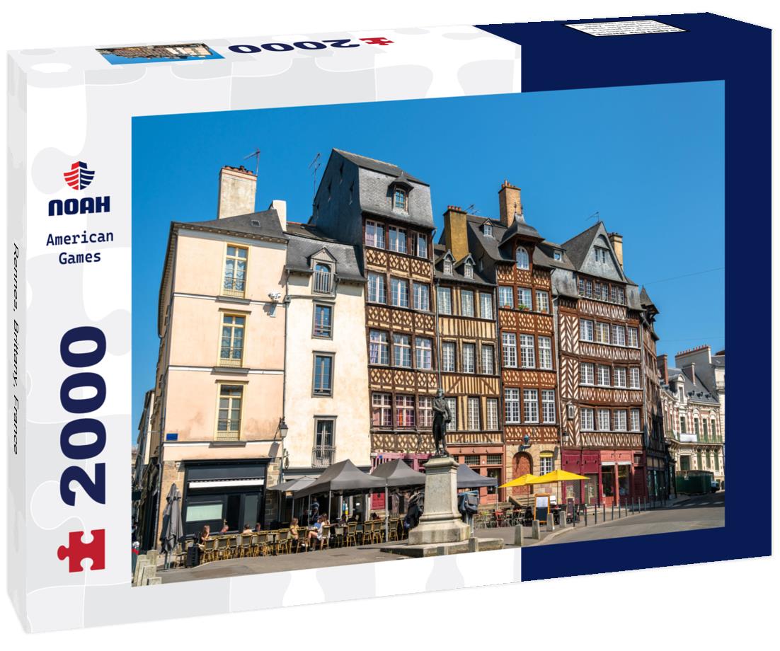 Rennes, Brittany, France 2000pc Puzzle