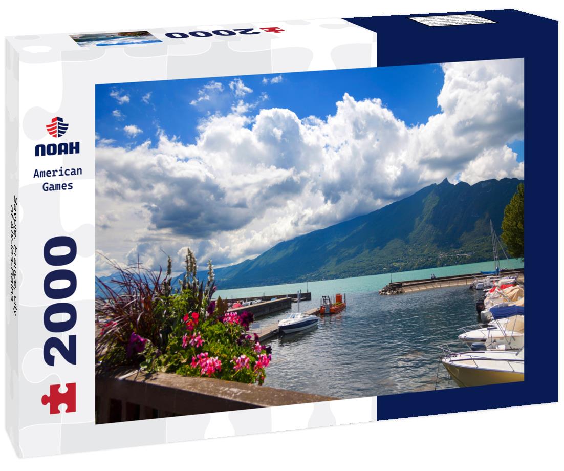 Savoie, France, city of Aix-les-Bains 2000pc Puzzle