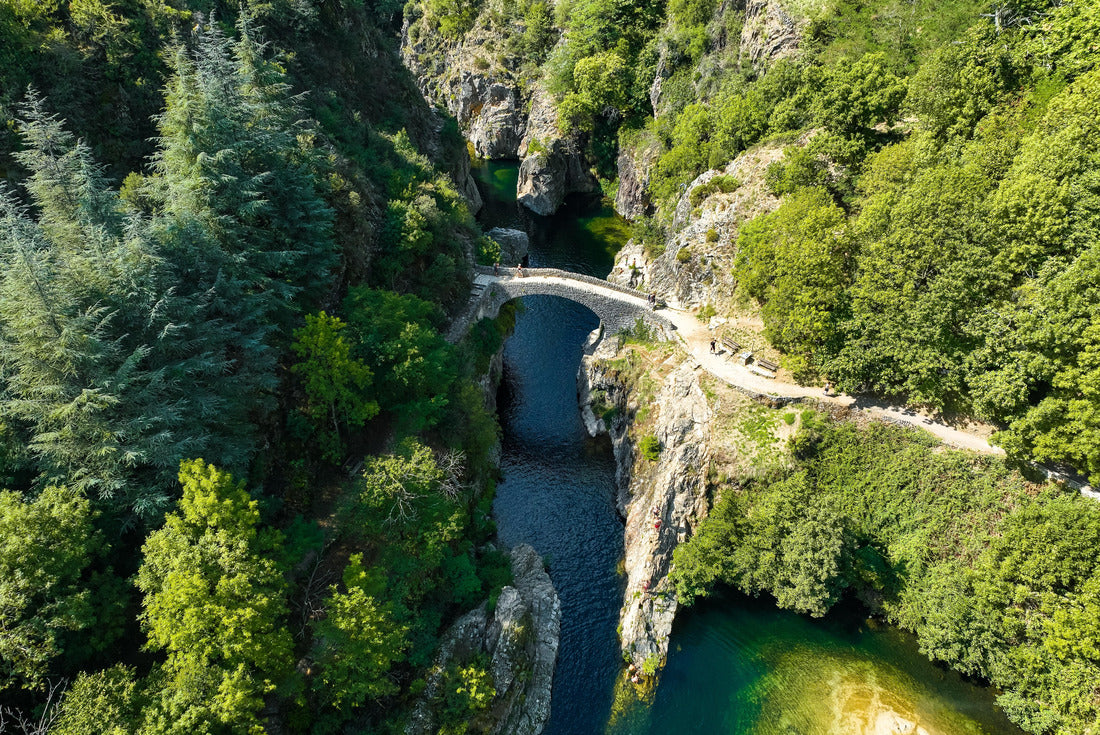 Devil's Bridge Ain Thueyts, France 2000pc Puzzle