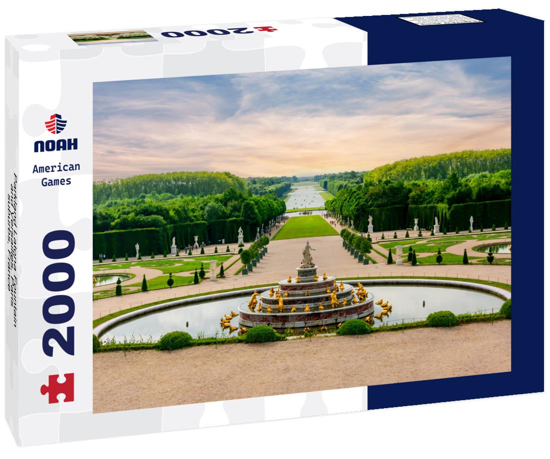 Parkland Latona Fountain and Versailles, Paris suburbs, France 2000pc Puzzle