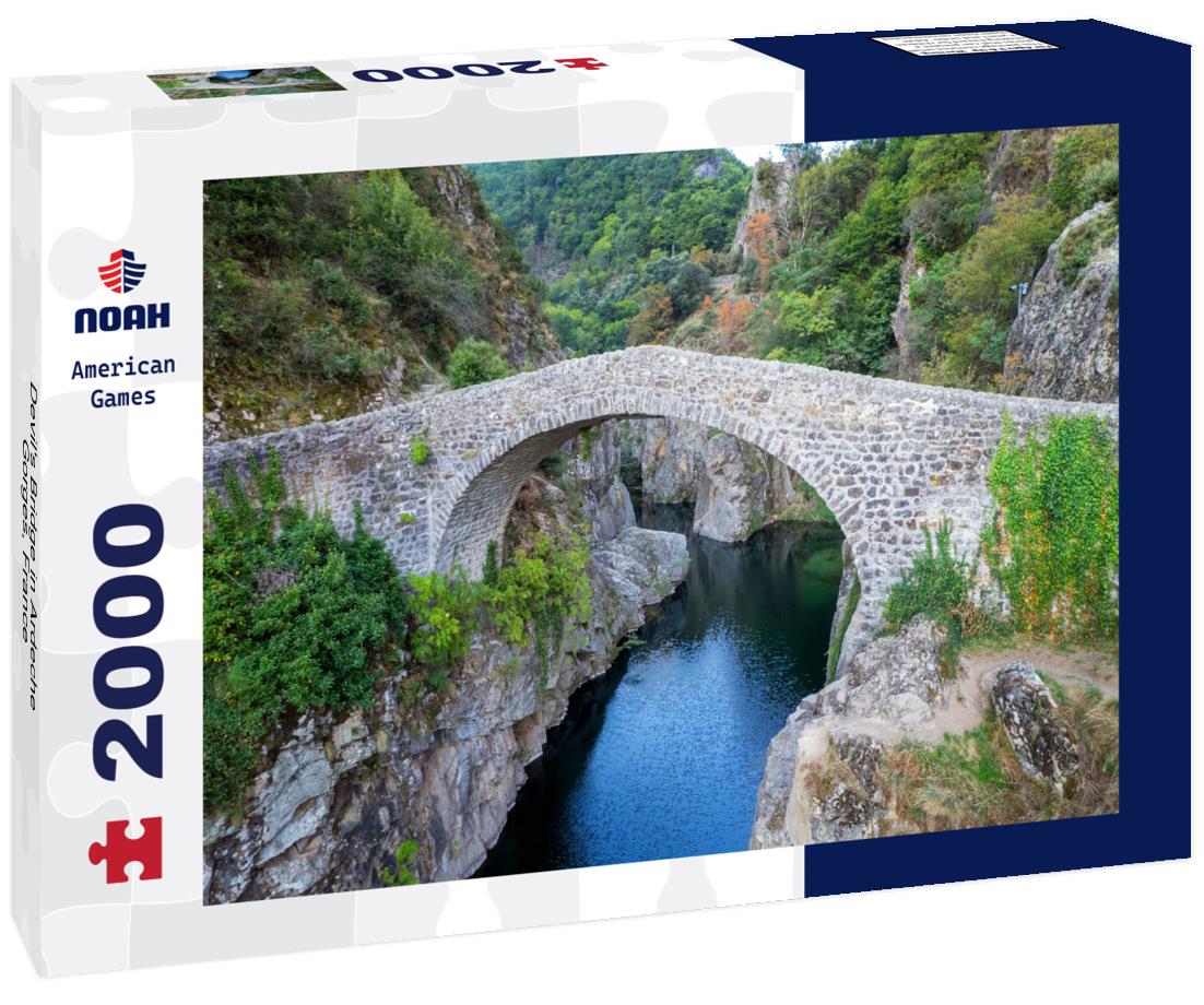 Devil's Bridge in Ardeche Gorges, France 2000pc Puzzle