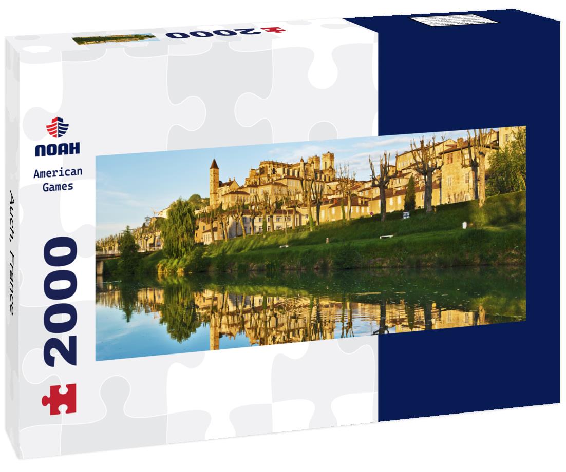 Auch, France 2000pc Panoramic Puzzle