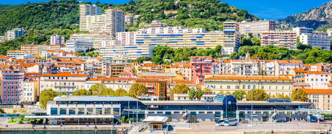 Ajaccio, Corsica, France 2000pc Panoramic Puzzle