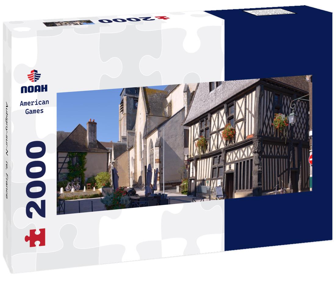 Aubigny-sur-Nère, France 2000pc Panoramic Puzzle