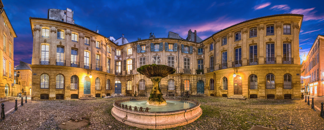 Aix-en-Provence, Bouches-du-Rhone, France 2000pc Panoramic Puzzle