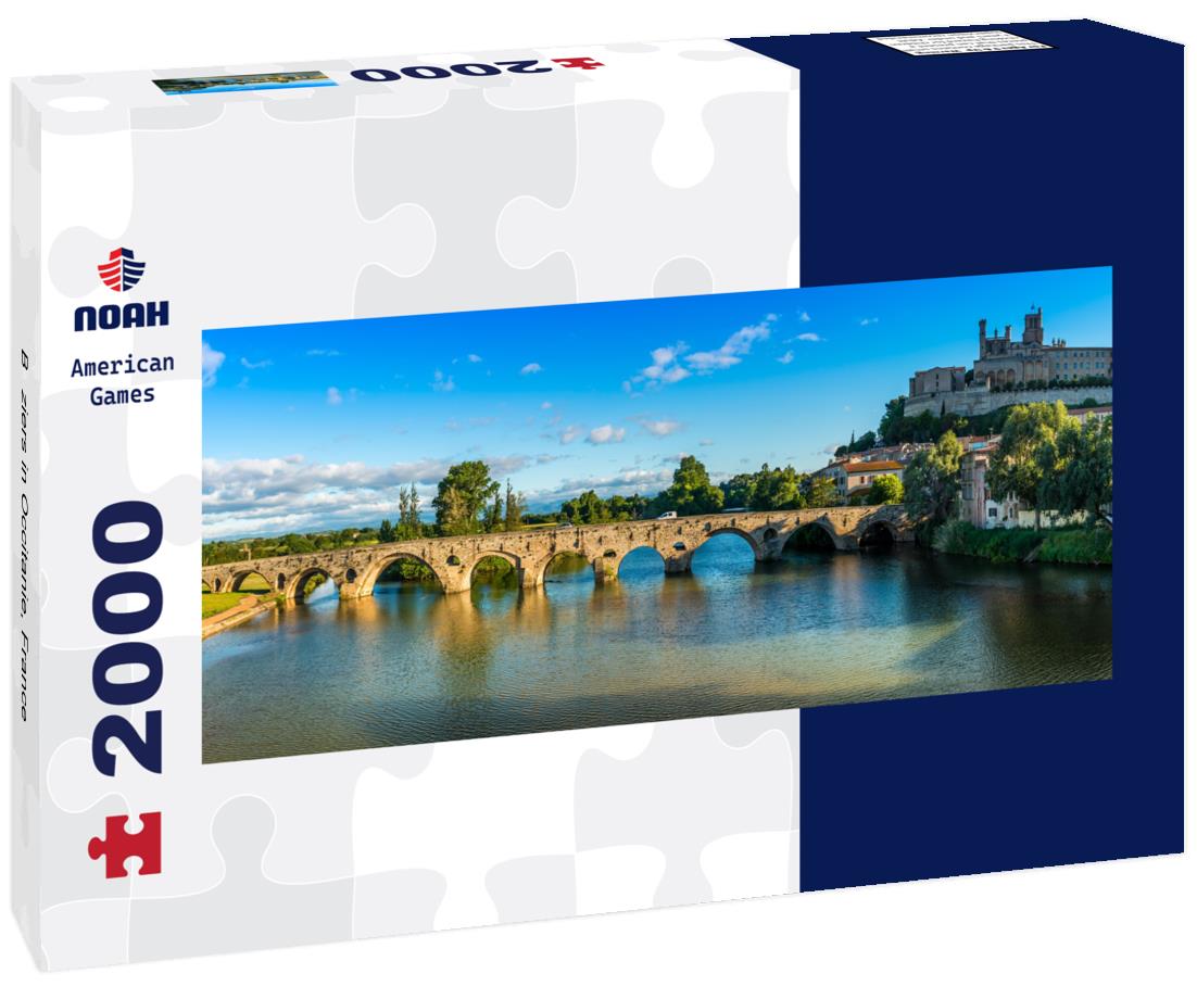 Noah Jigsaw Puzzle Béziers in Occitanie, France Panorama 2000 Pieces