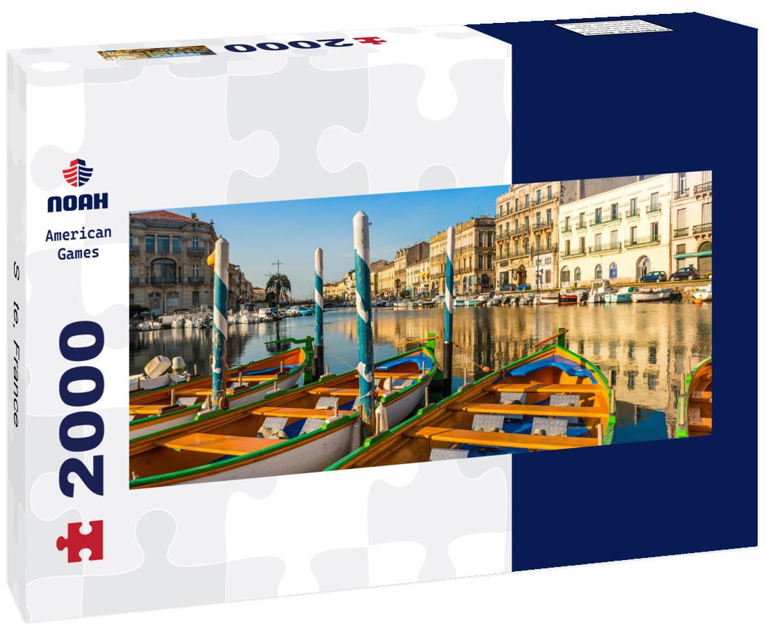 Sète, France 2000pc Panoramic Puzzle