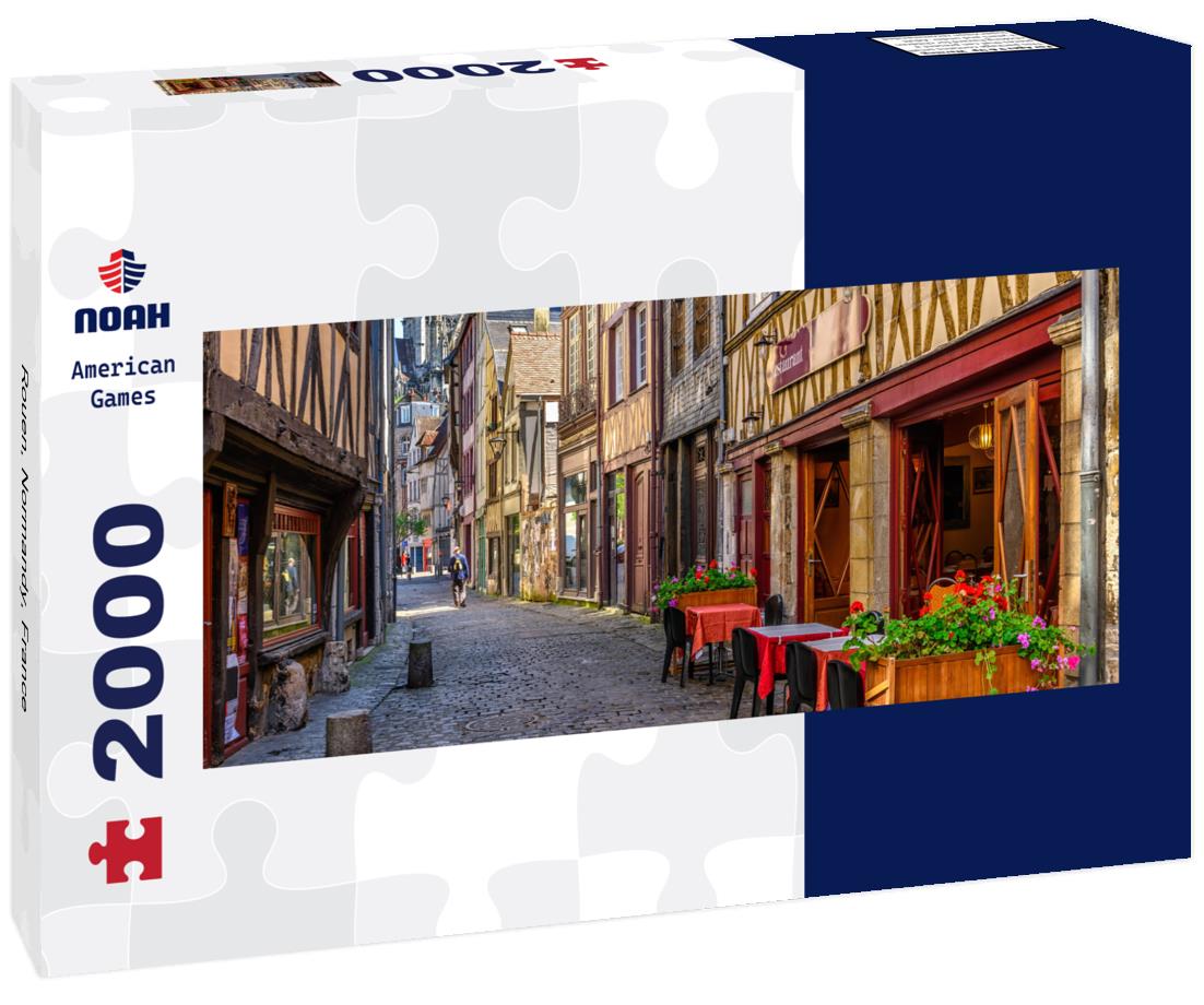 Rouen, Normandy, France 2000pc Panoramic Puzzle