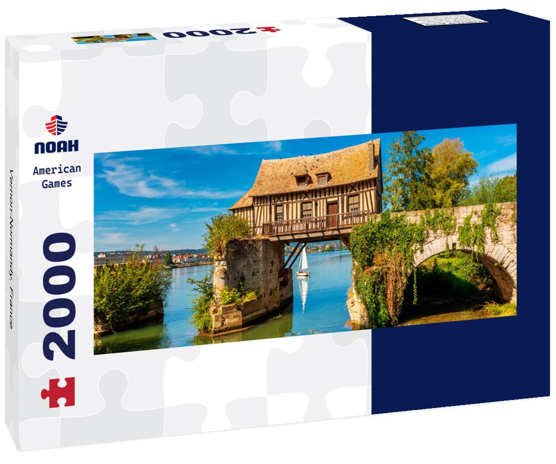 Vernon-Normandy, France 2000pc Panoramic Puzzle