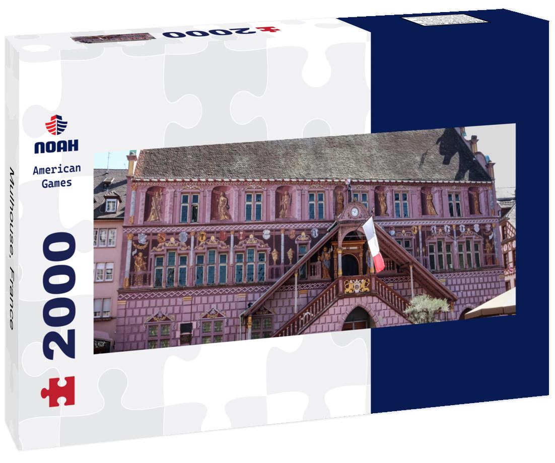 Mulhouse, France 2000pc Panoramic Puzzle