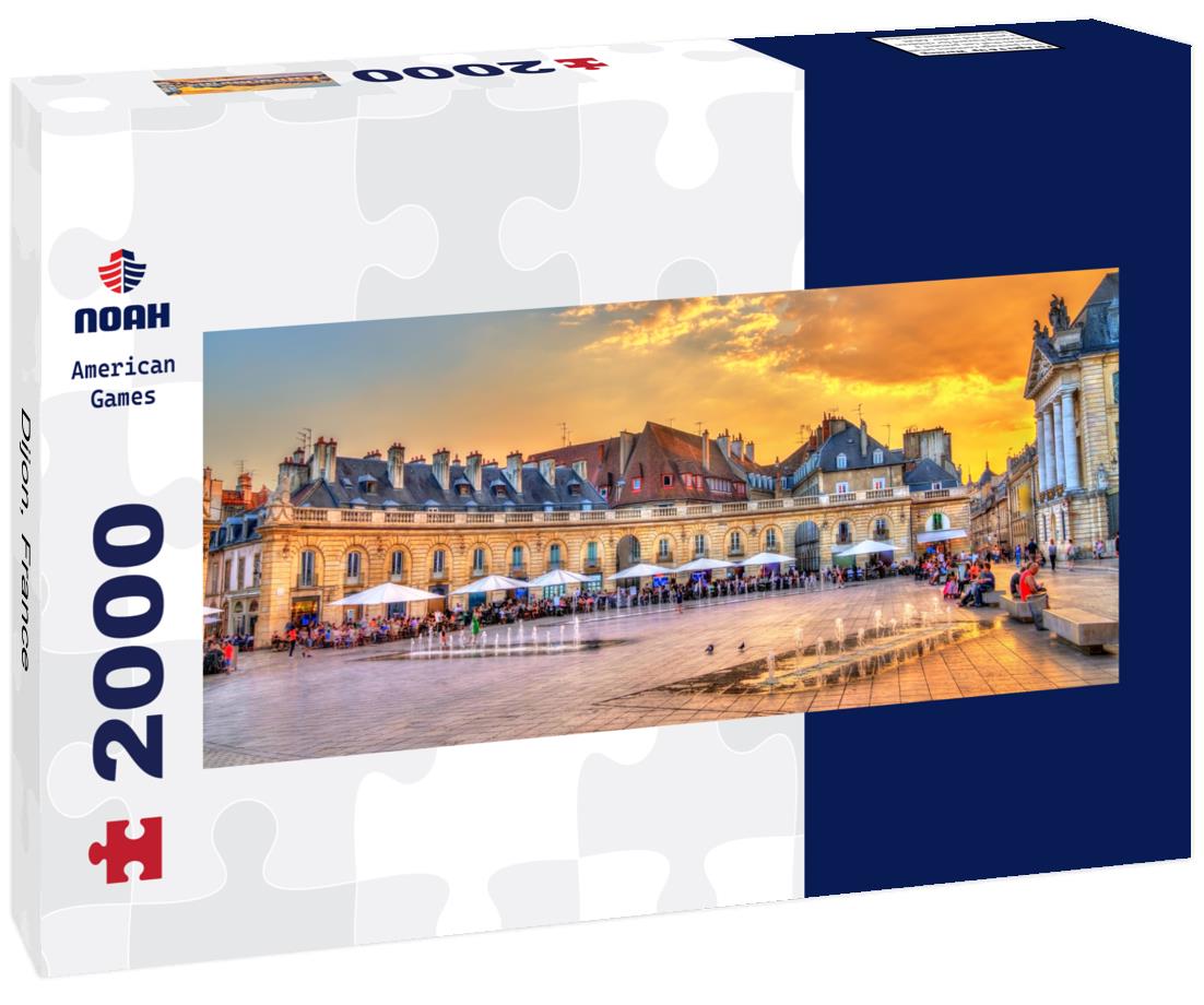 Dijon, France 2000pc Panoramic Puzzle