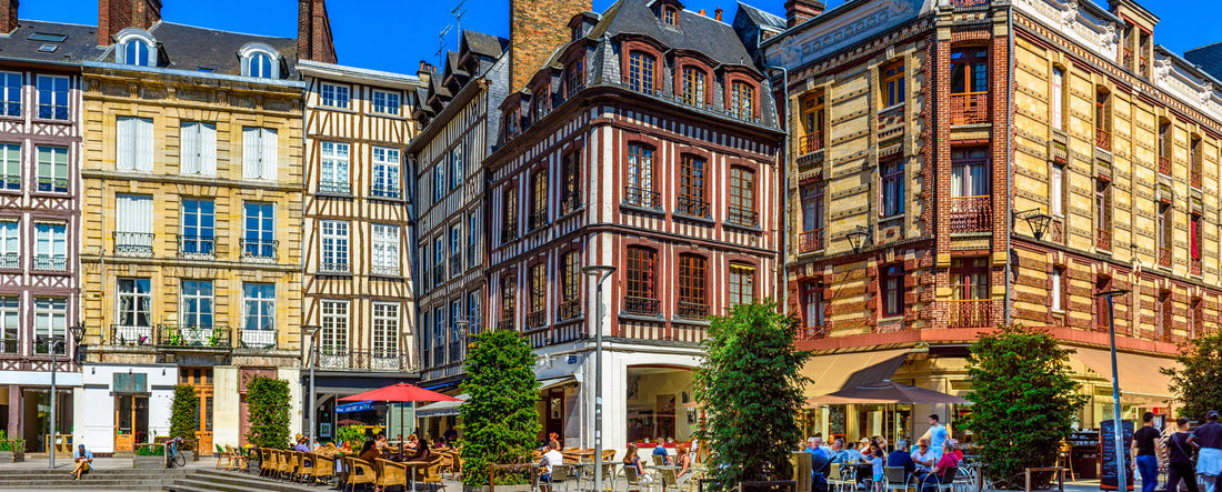 Rouen, Normandy, France 2000pc Panoramic Puzzle