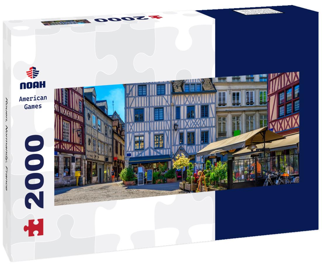 Rouen, Normandy, France 2000pc Panoramic Puzzle