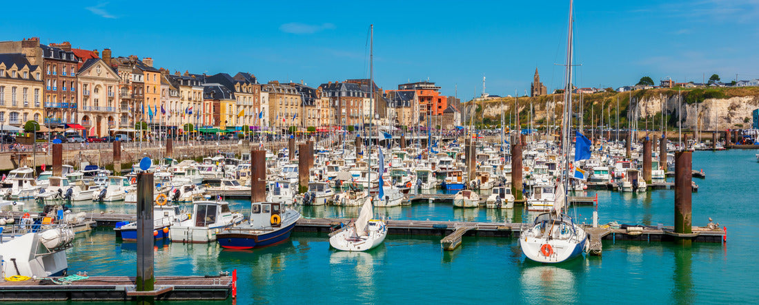 Dieppe Normandy France 2000pc Panoramic Puzzle