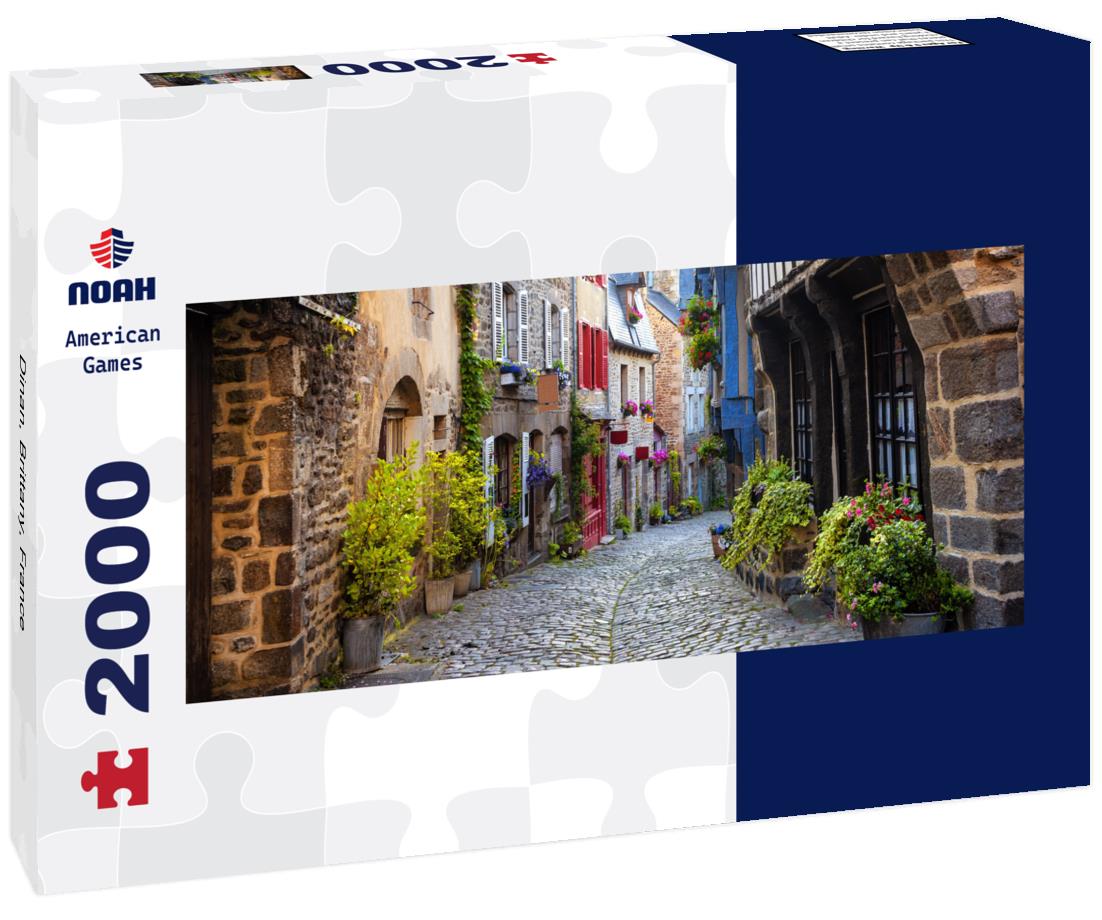 Dinan, Brittany, France 2000pc Panoramic Puzzle