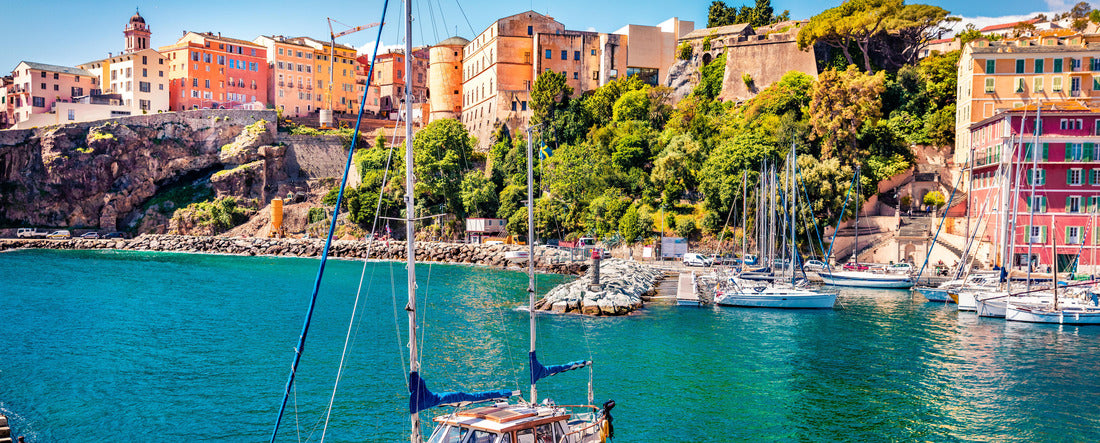 Bastia, France 2000pc Panoramic Puzzle