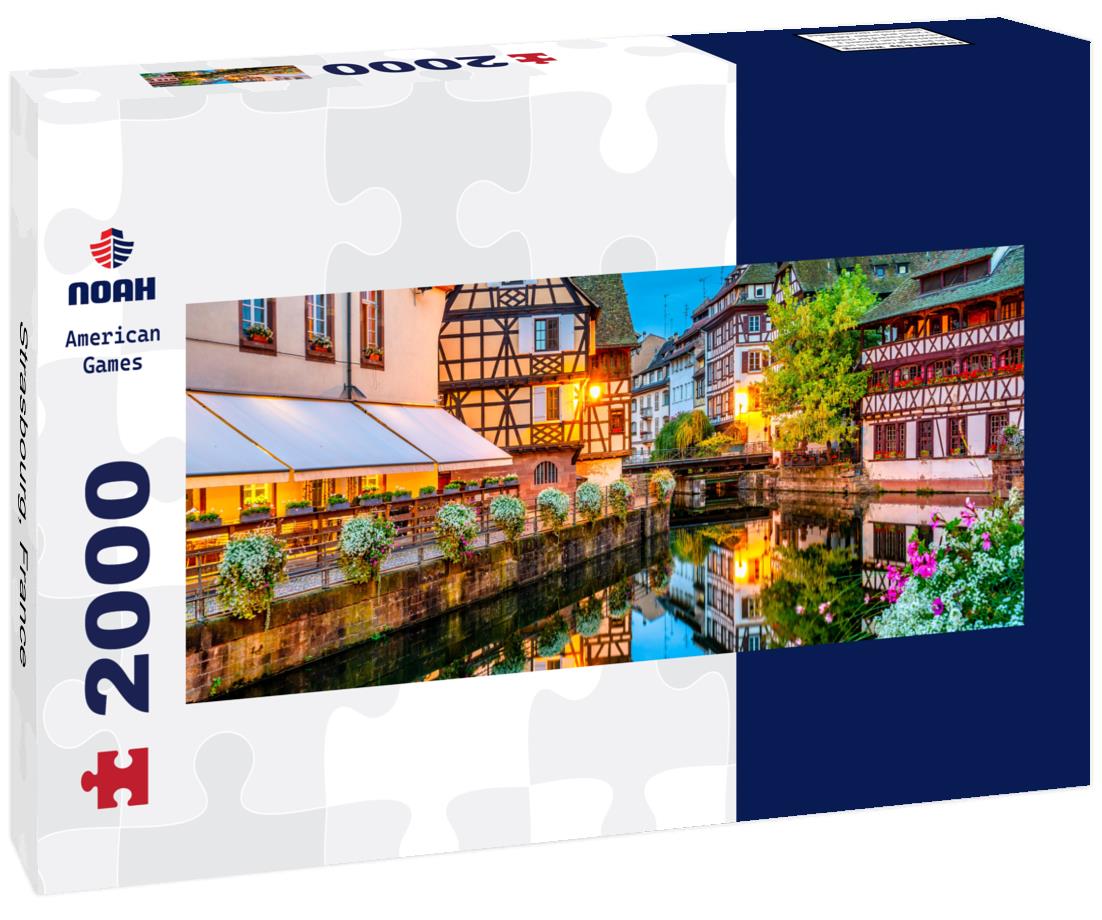 Strasbourg, France 2000pc Panoramic Puzzle