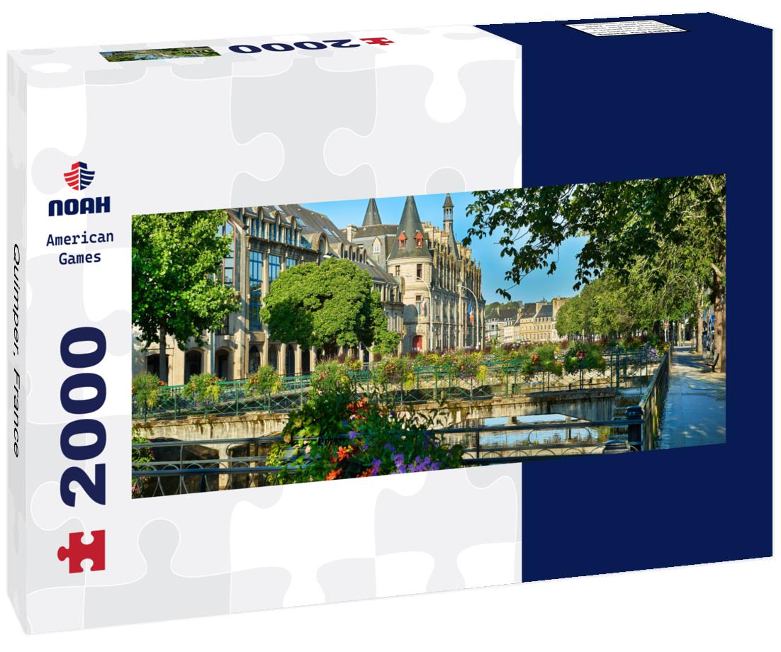 Quimper, France 2000pc Panoramic Puzzle