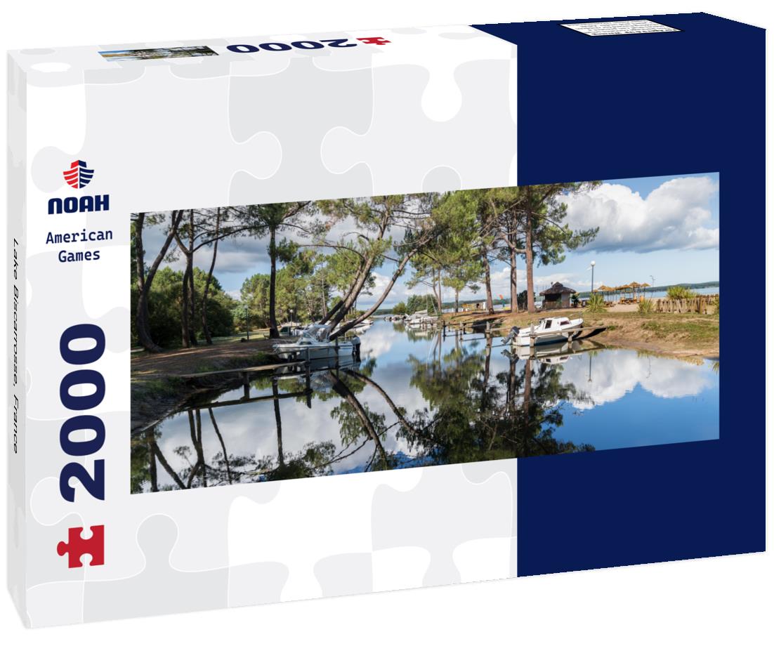 Lake Biscarrosse, France 2000pc Panoramic Puzzle