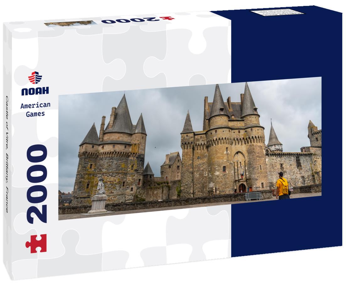 Castle of Vitre, Brittany, France 2000pc Panoramic Puzzle