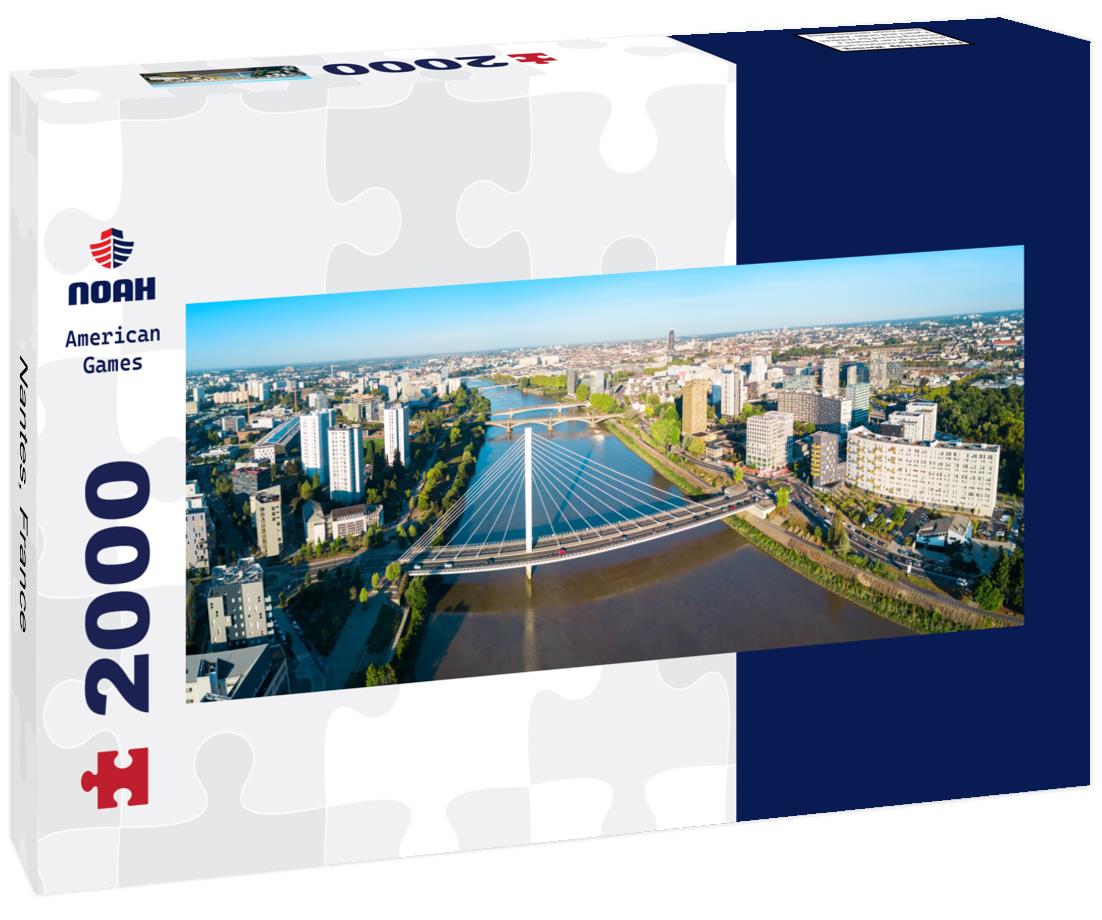 Nantes, France 2000pc Panoramic Puzzle
