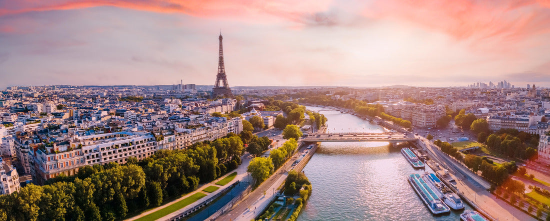 Paris, France 2000pc Panoramic Puzzle