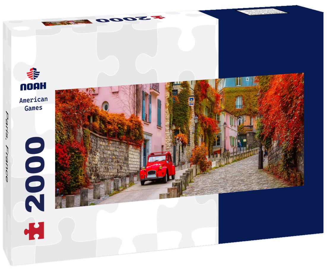 Paris, France 2000pc Panoramic Puzzle