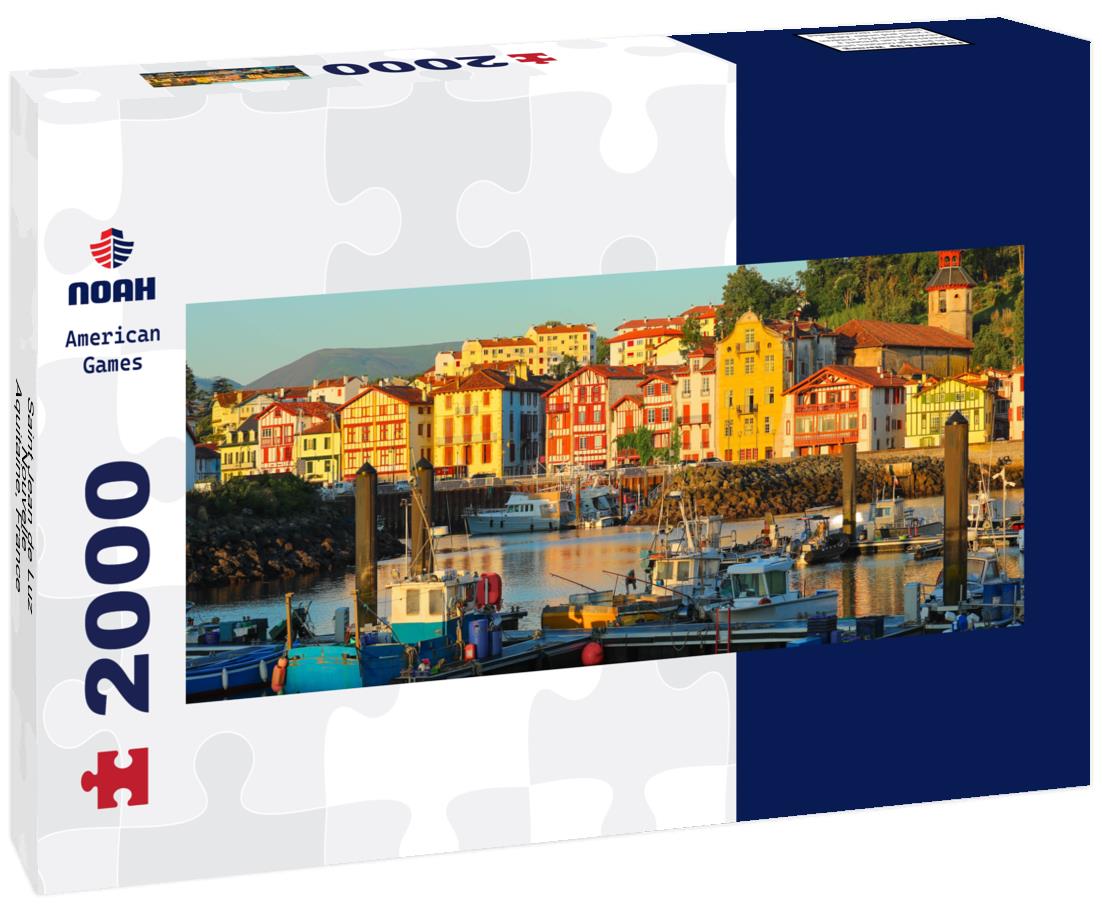 Saint Jean de Luz, Nouvelle-Aquitaine, France 2000pc Panoramic Puzzle