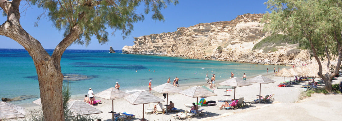 Noah Jigsaw Puzzle Triopetra beach on the island of Crete, panorama Panorama 1000 Pieces