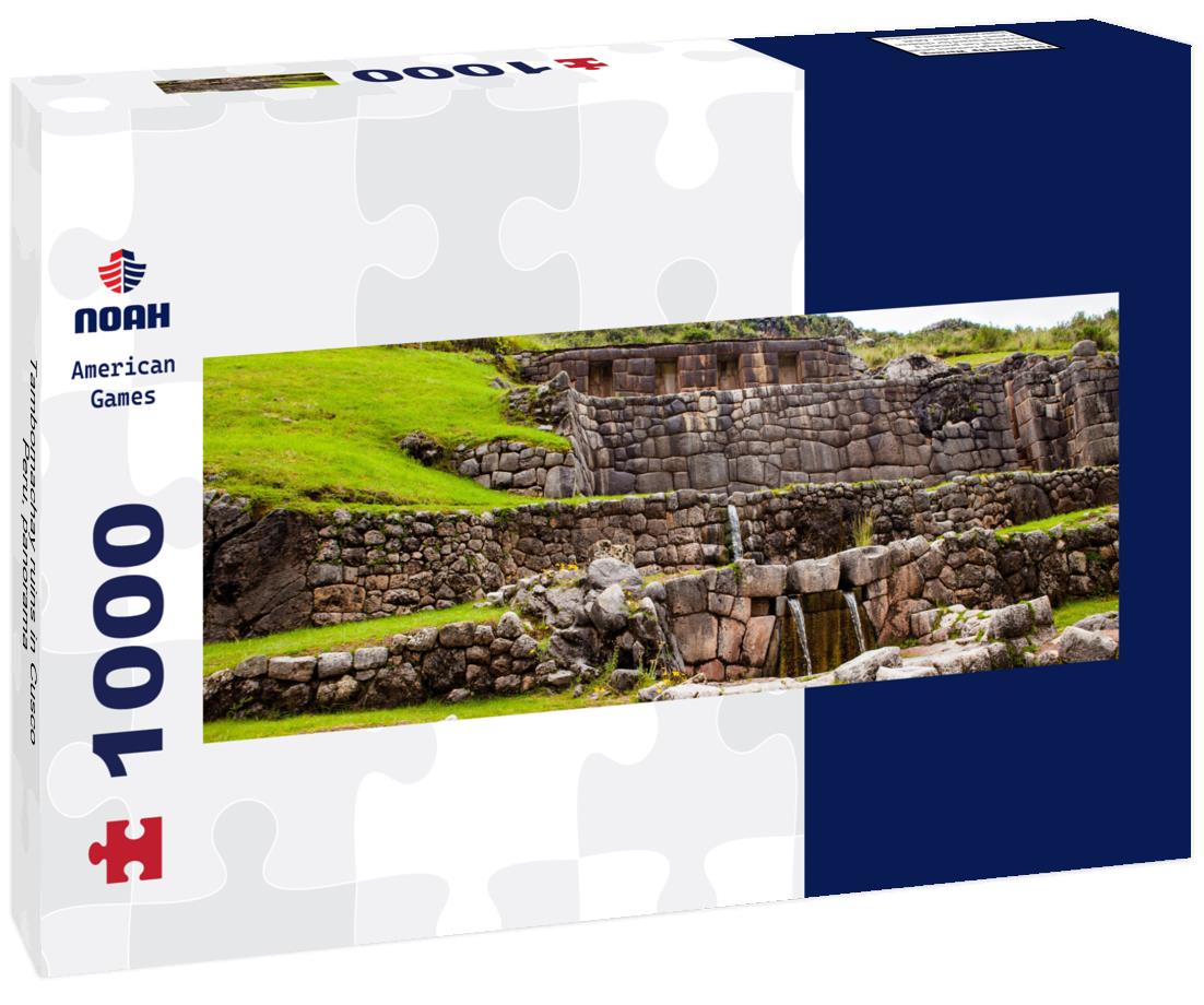 Tambomachay ruins in Cusco, Peru, 1000pc Panoramic Puzzle