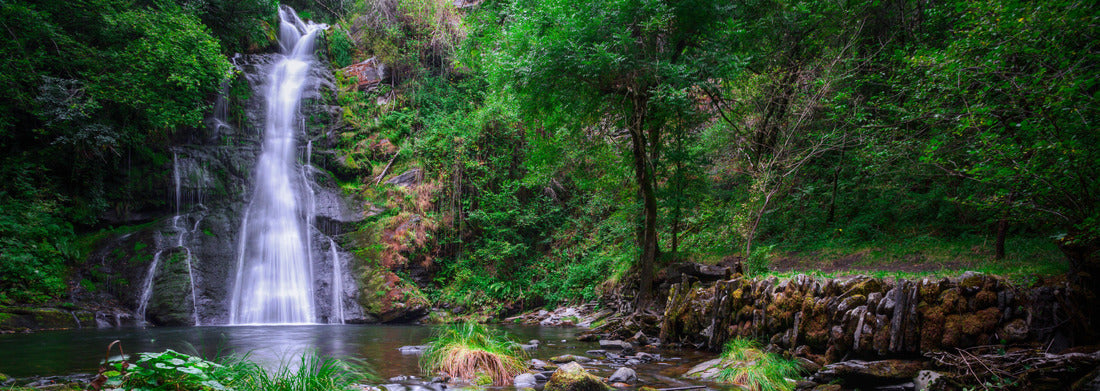 Noah Jigsaw Puzzle The Vieiros River, the waterfall, Mexico, Panorama Panorama 1000 Pieces