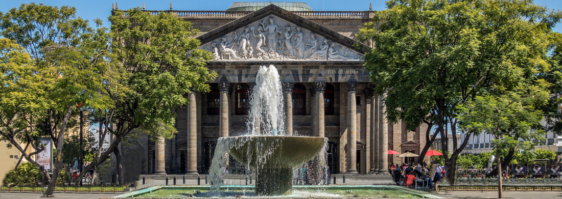 Noah Jigsaw Puzzle Degollado Theater - Guadalajara, Jalisco, Mexico, Panorama Panorama 1000 Pieces