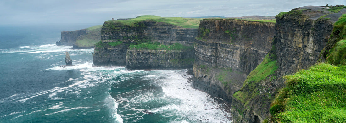 Noah Jigsaw Puzzle Spectacular view of the famous Cliffs of Moher and the wild Atlantic Ocean, County Clare, Ireland, panorama Panorama 1000 Pieces