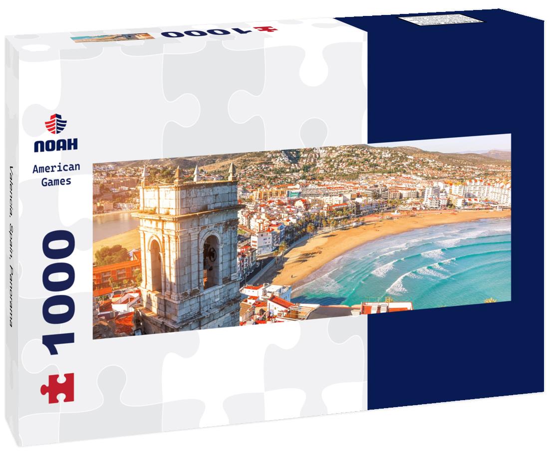 Valencia, Spain, 1000pc Panoramic Puzzle