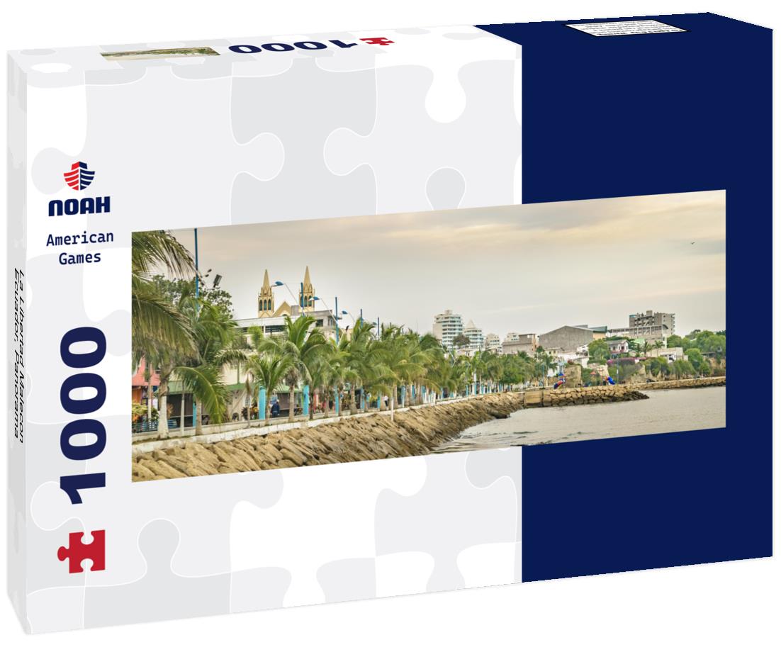 Noah Jigsaw Puzzle La Libertad Malecon, Ecuador, Panorama Panorama 1000 Pieces