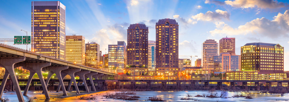 Noah Jigsaw Puzzle Richmond, Virginia, Panorama Panorama 1000 Pieces